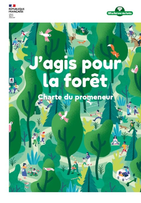 La charte du promeneur par l’Office Nationale des Forêts