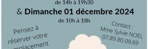 Inscriptions ouvertes: Marché de Noël et  Foire aux jouets de Dés-Fils